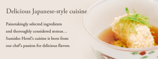 Delicious Japanese-style cuisine