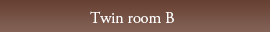 Twin room B